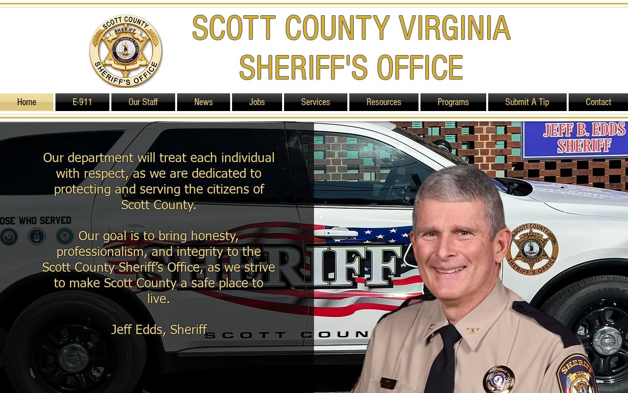 Scott County warrant records resource, official Sheriff’s Office homepage